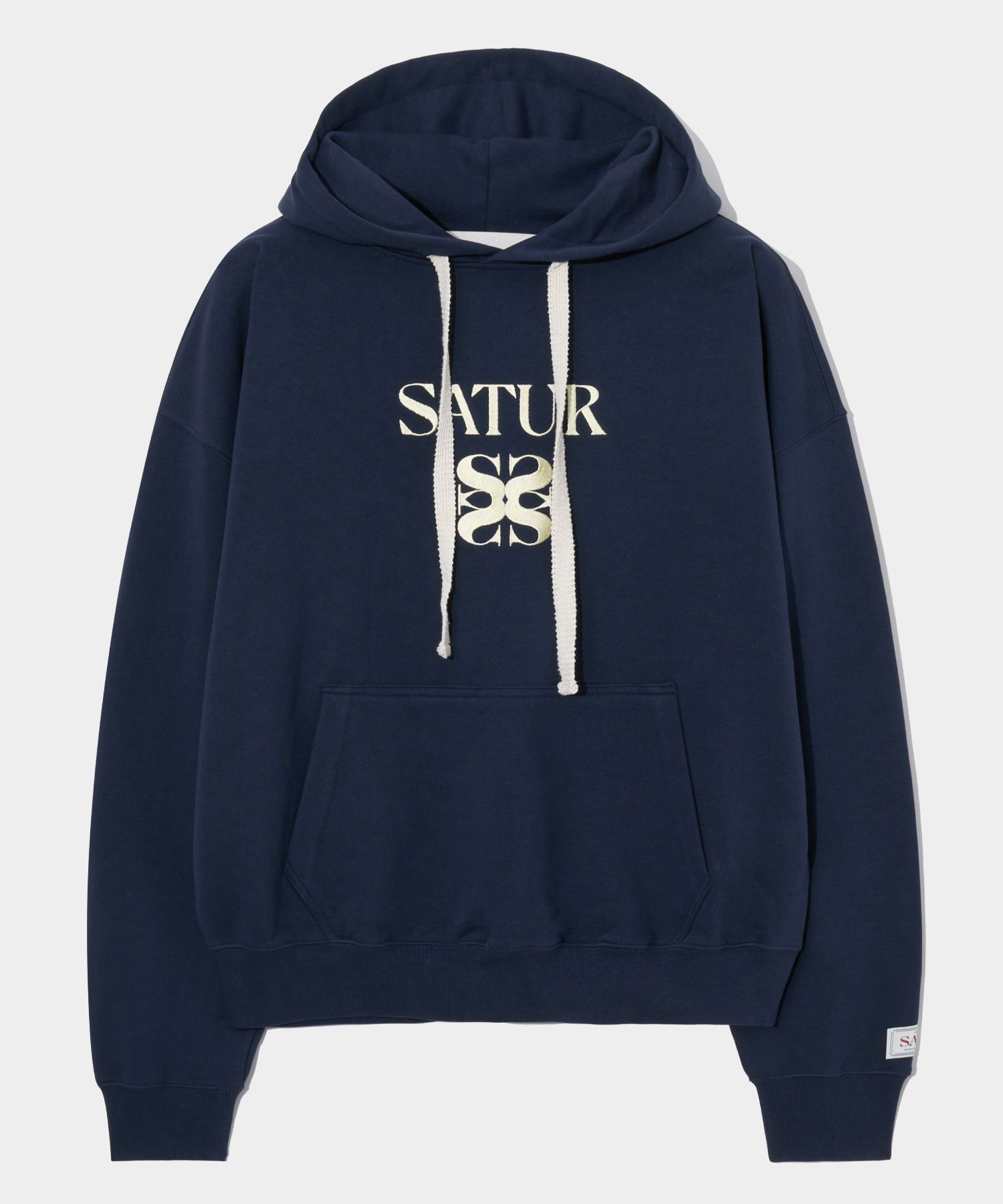 スウェット・トレーナー SATUR Classic Logo Sweatshirts 4FT164 ☆SATUR☆Classic Logo Basic Sweatshirts (SATUR/スウェット