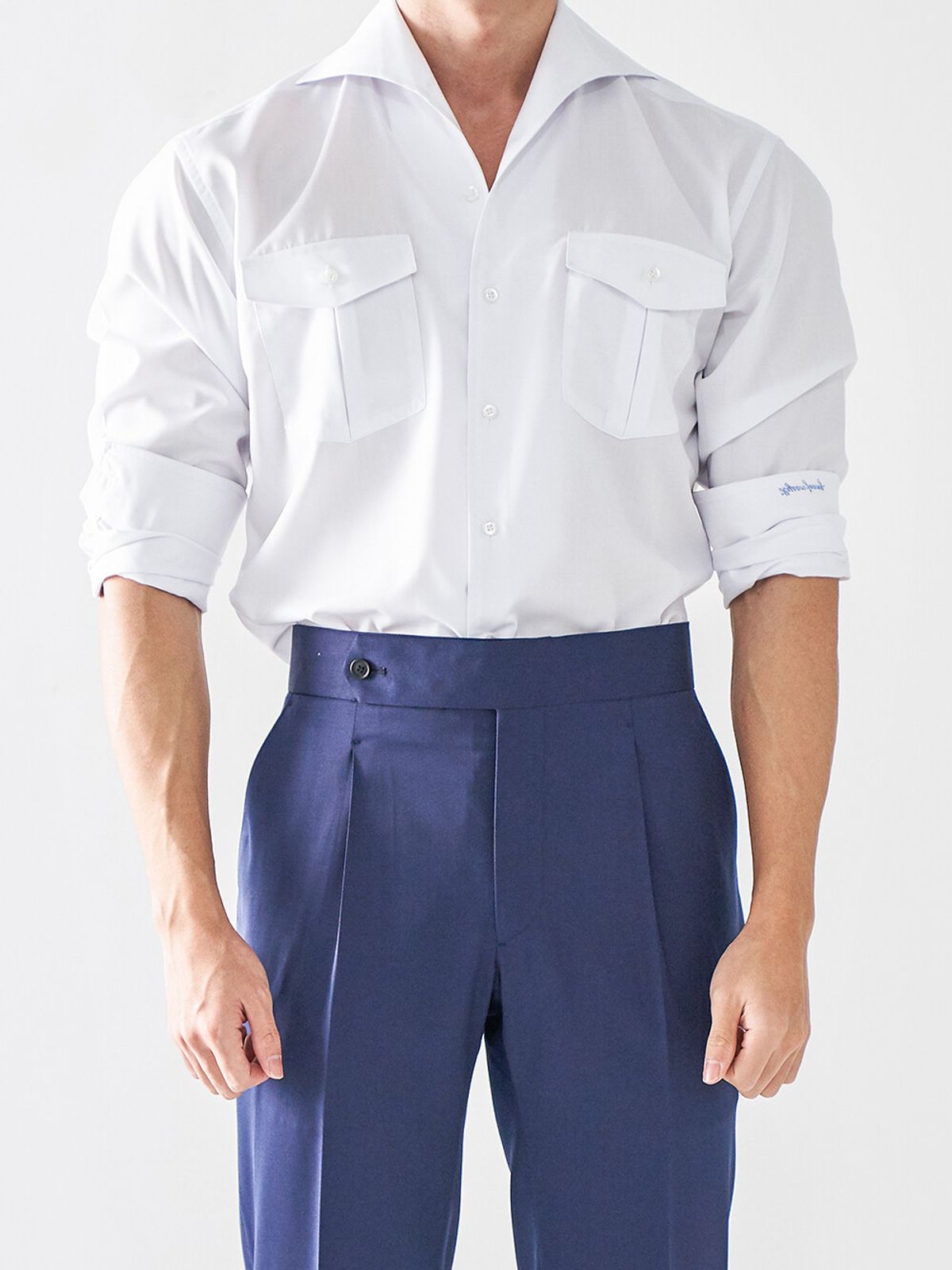올클래식(ALLCLASSIC) Italian one-piece Shirts White / ALCSH002