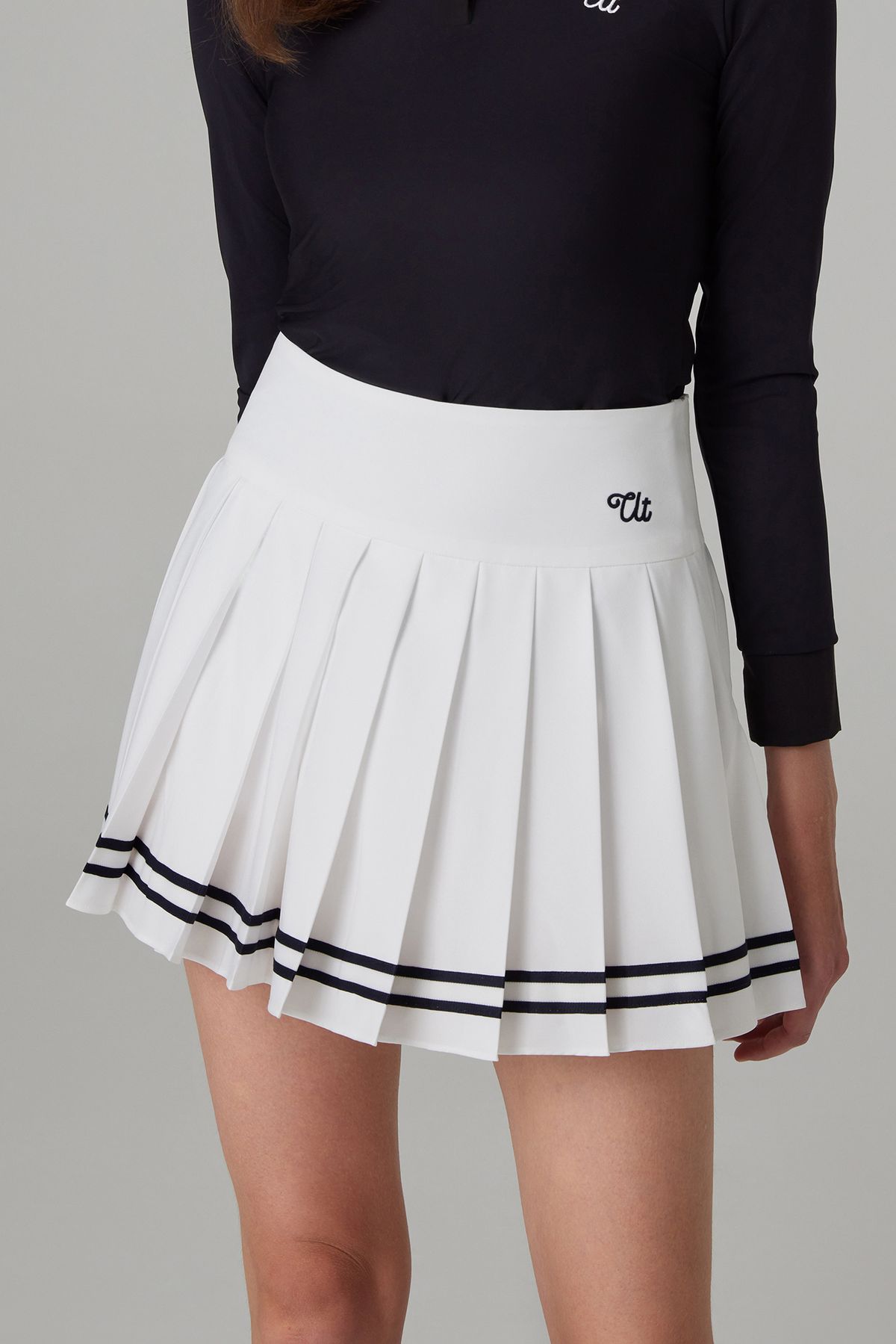 유팅골프(UTING GOLF) 유팅 플리츠 스커트 WHITE