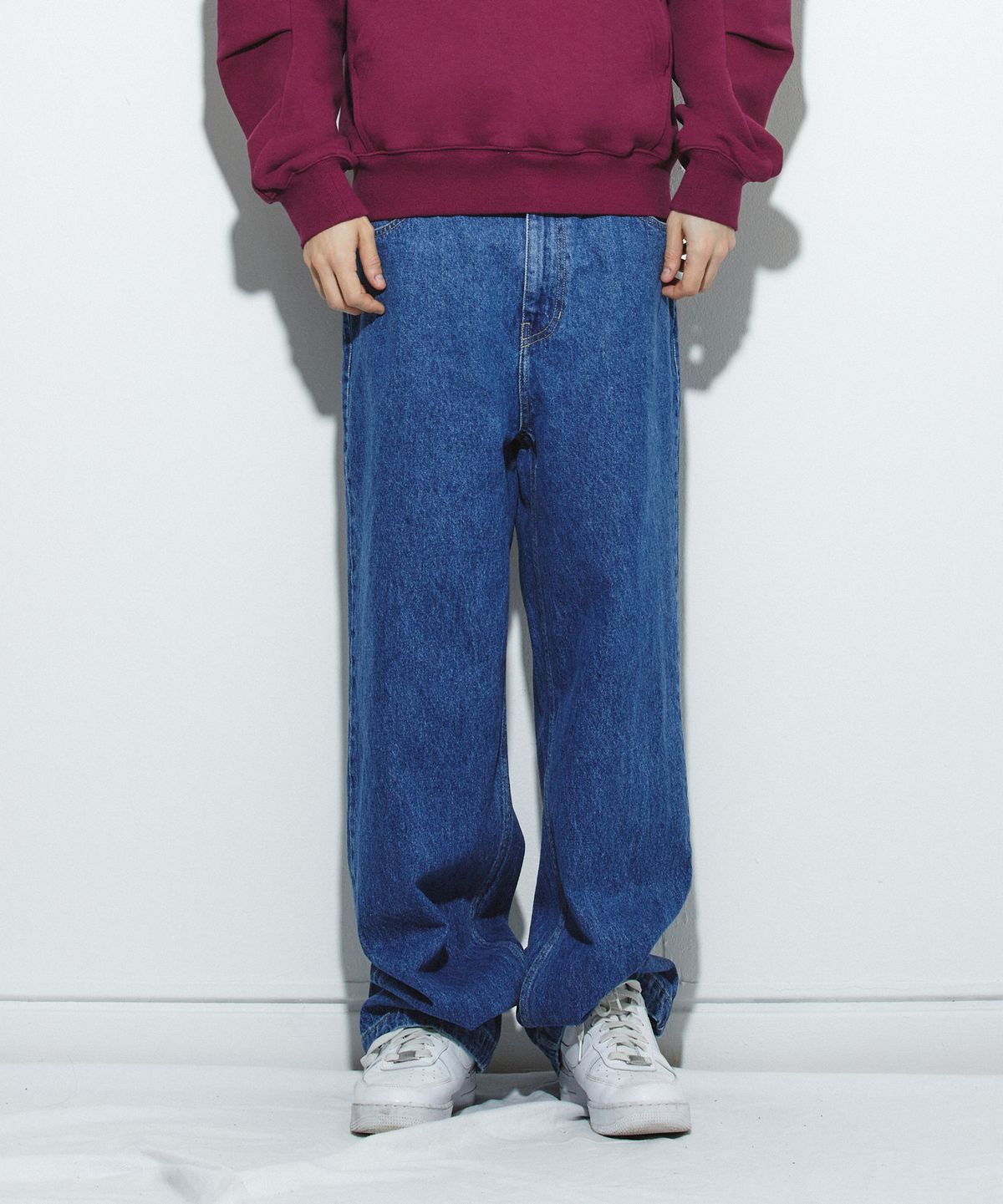 밀리밀리언(MILLIMILLION) BASALT DENIM PANTS B02