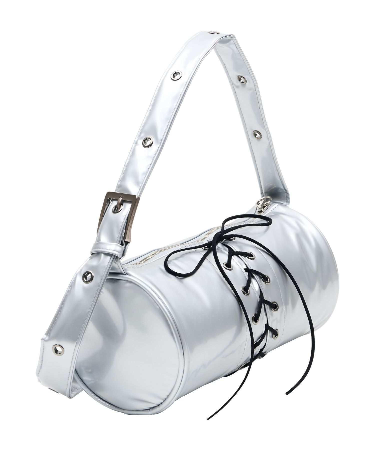◆Don't Ask My Plan◆ 2WAY Belted Strap Barrel Bag Small Glo MUSINSA | Don't Ask My Plan 2WAY Belted Strap Barrel Bag