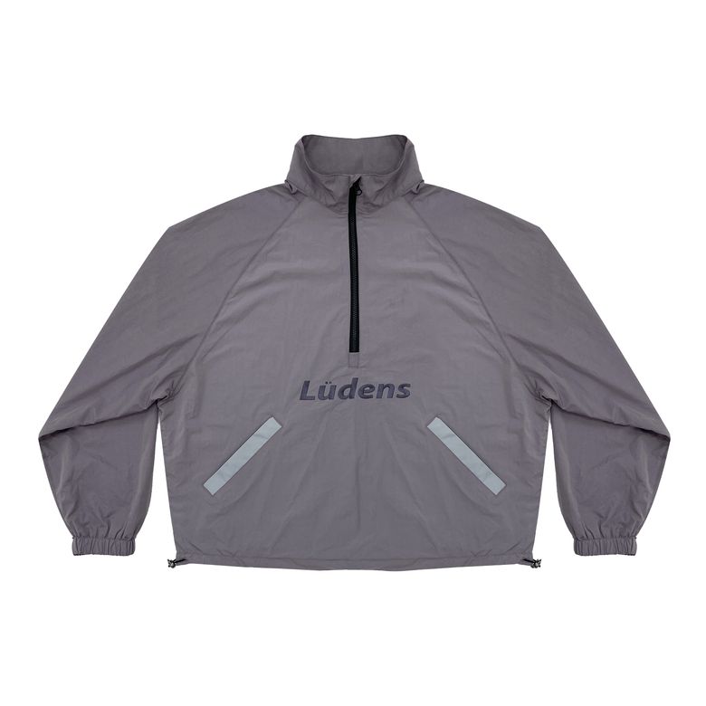 Half zip Windbreaker_Misty Lilac