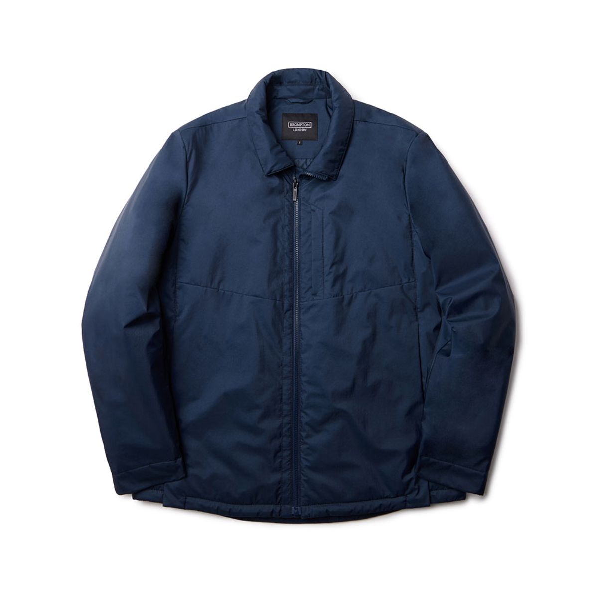 브롬톤 런던(BROMPTON LONDON) LIGHTWEIGHT 2WAYS ZIP SHIRT JACKET (ECOLOFT) - TBLUE (P233MPD111)