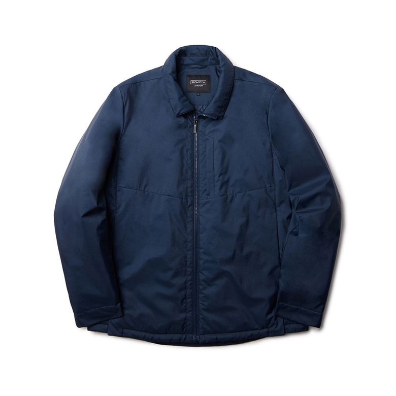 LIGHTWEIGHT 2WAYS ZIP SHIRT JACKET - TBLUE (P233MPD111)