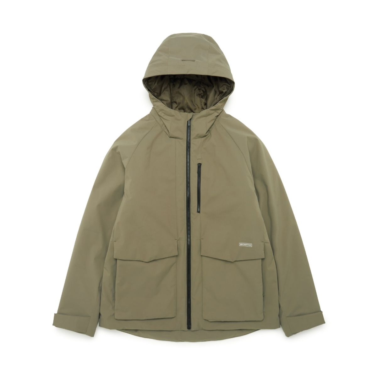 브롬톤 런던(BROMPTON LONDON) MID WEIGHT HOODED JUMPER (ECOLOFT) - BEIGE (P234MPD114)