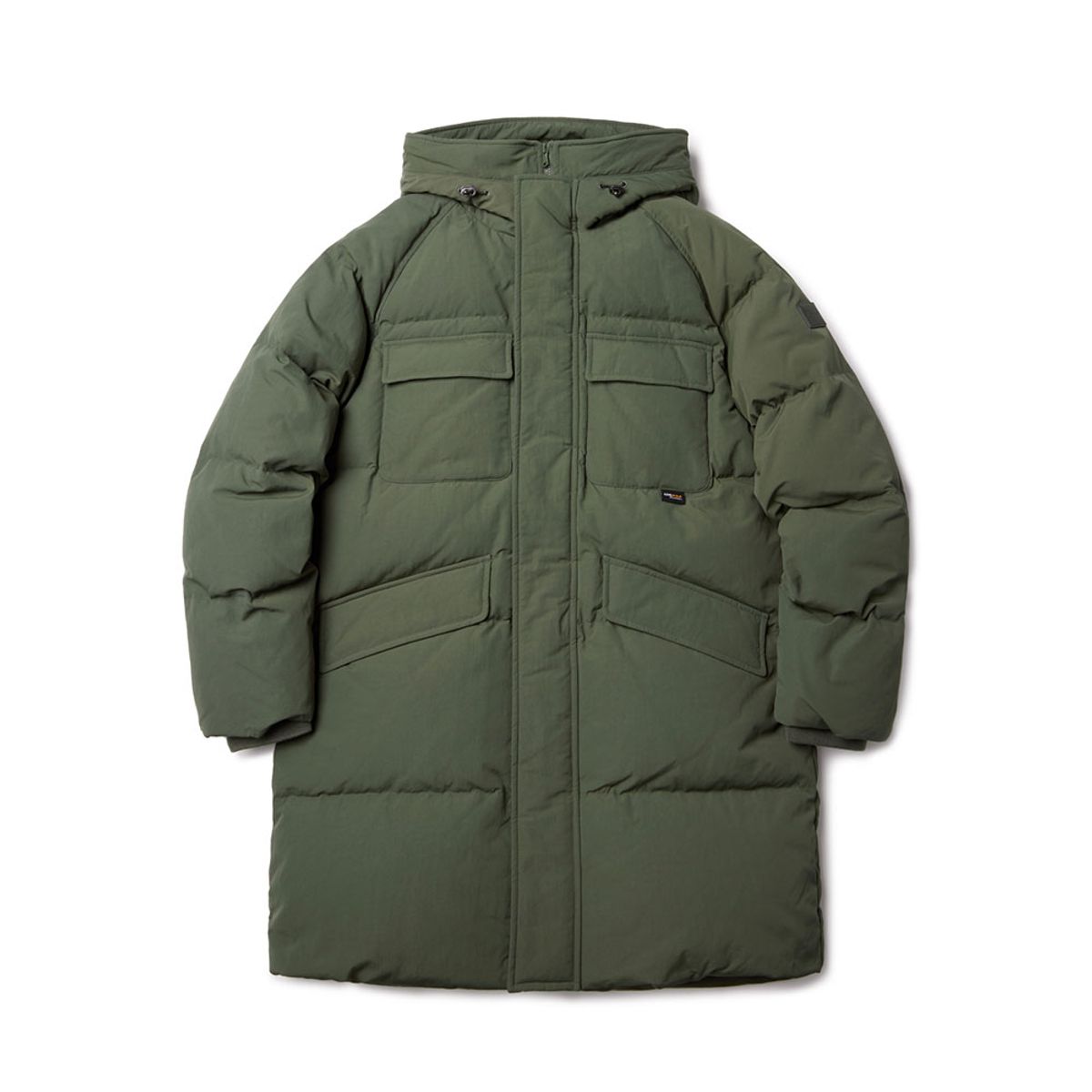 브롬톤 런던(BROMPTON LONDON) RAGLAN HOOD GOOSE LONG DOWN - KHAKI (P234UDW230)