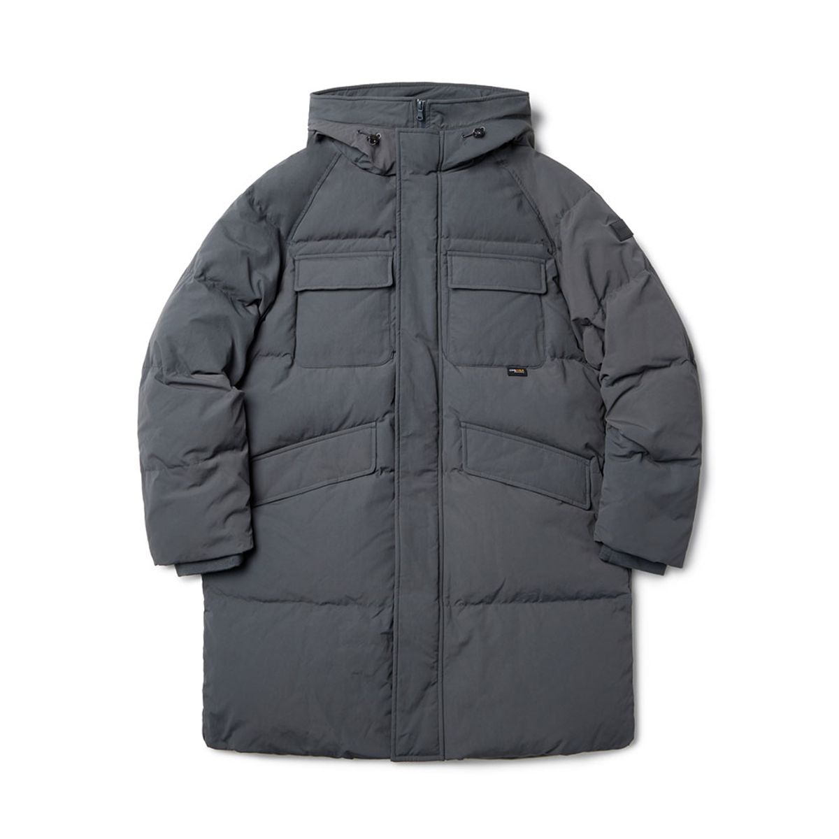 브롬톤 런던(BROMPTON LONDON) RAGLAN HOOD GOOSE LONG DOWN - CHARCOAL (P234UDW230)