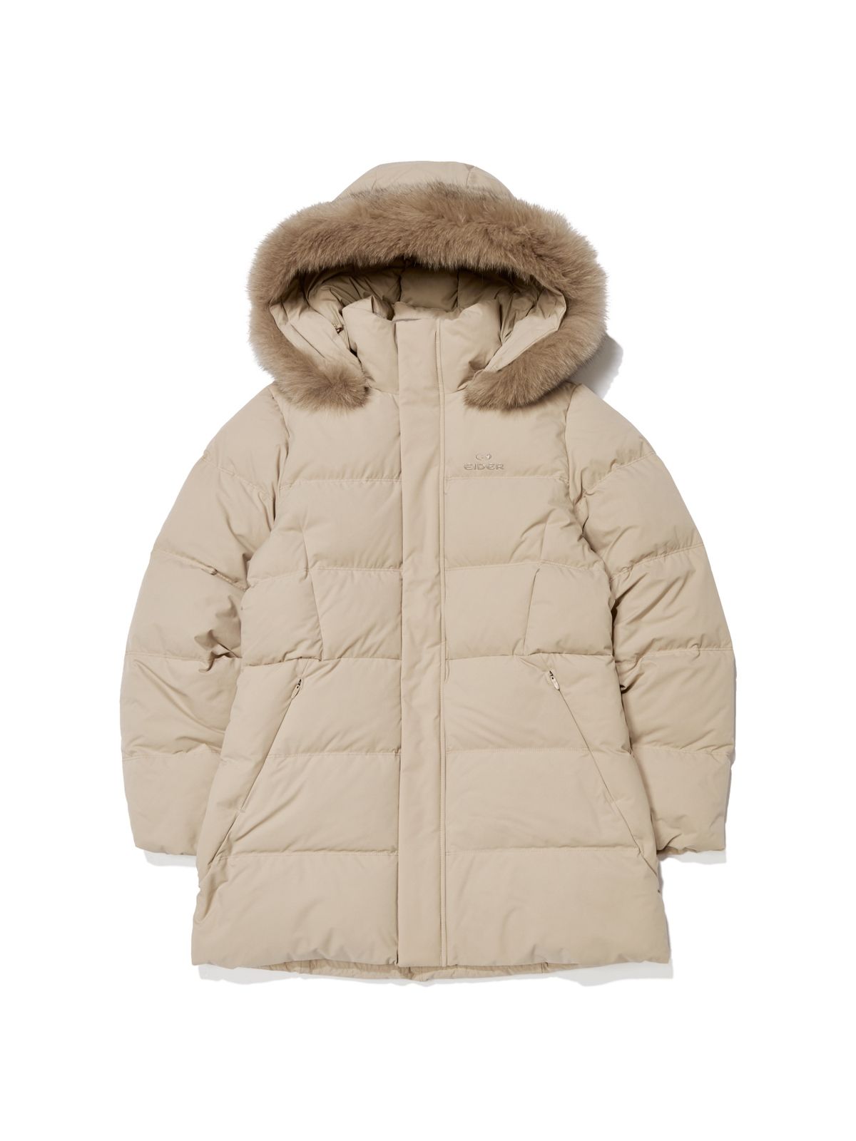 아이더(EIDER) SCARLETT (스칼렛) β 미들 다운 자켓_N/BEIGE(NATURAL BEIGE)