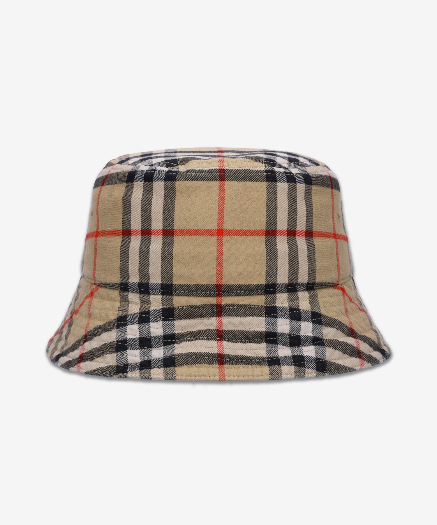 MUSINSA BURBERRY Vintage Check Cotton Bucket Hat Archive Beige - Main Image