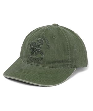 Washed Roses Cap Olive