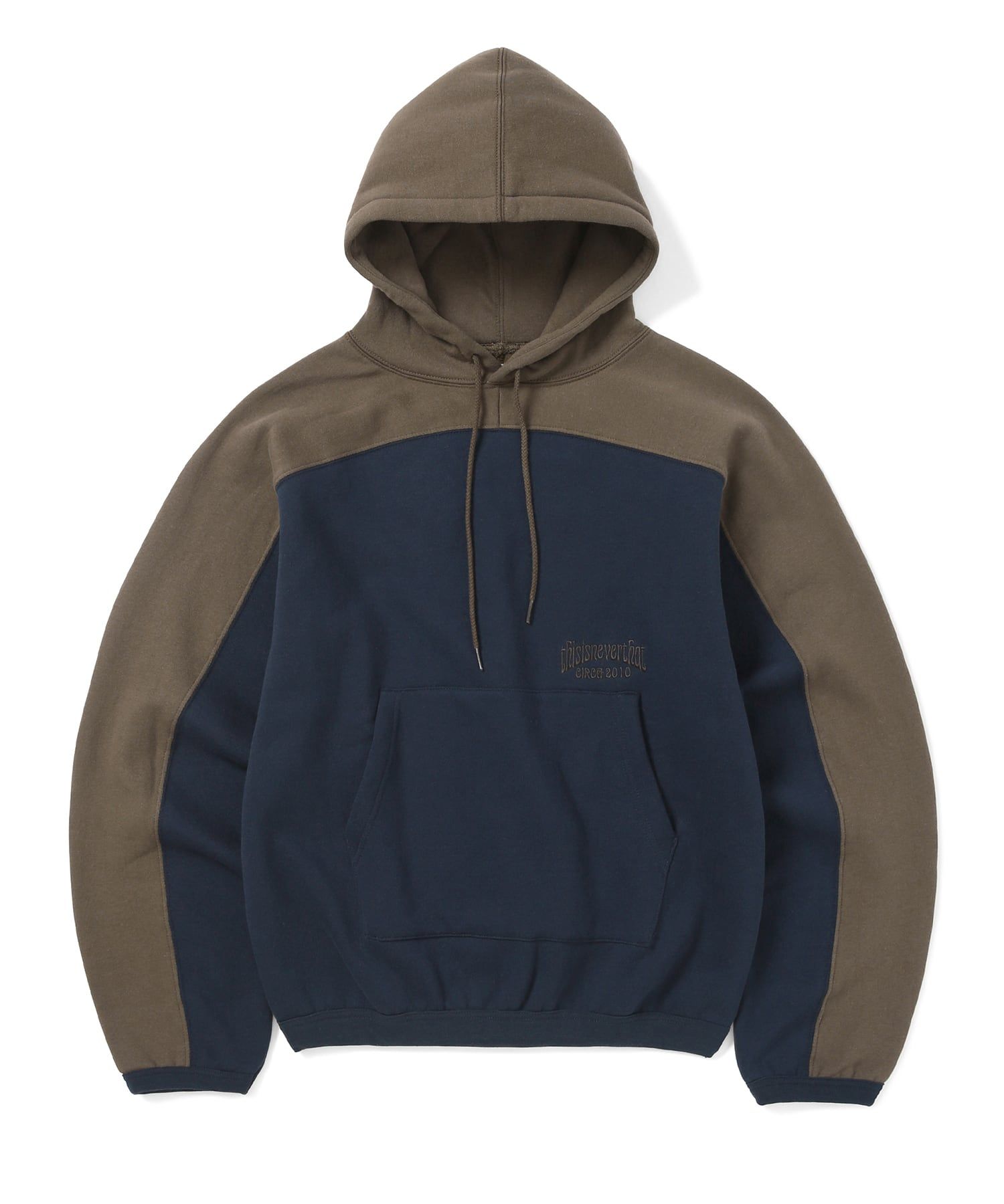 さらに100円引き◆thisisneverthat◆Paneled Hoodie フーディ MUSINSA公式 | thisisneverthat® Paneled Hoodie Navy