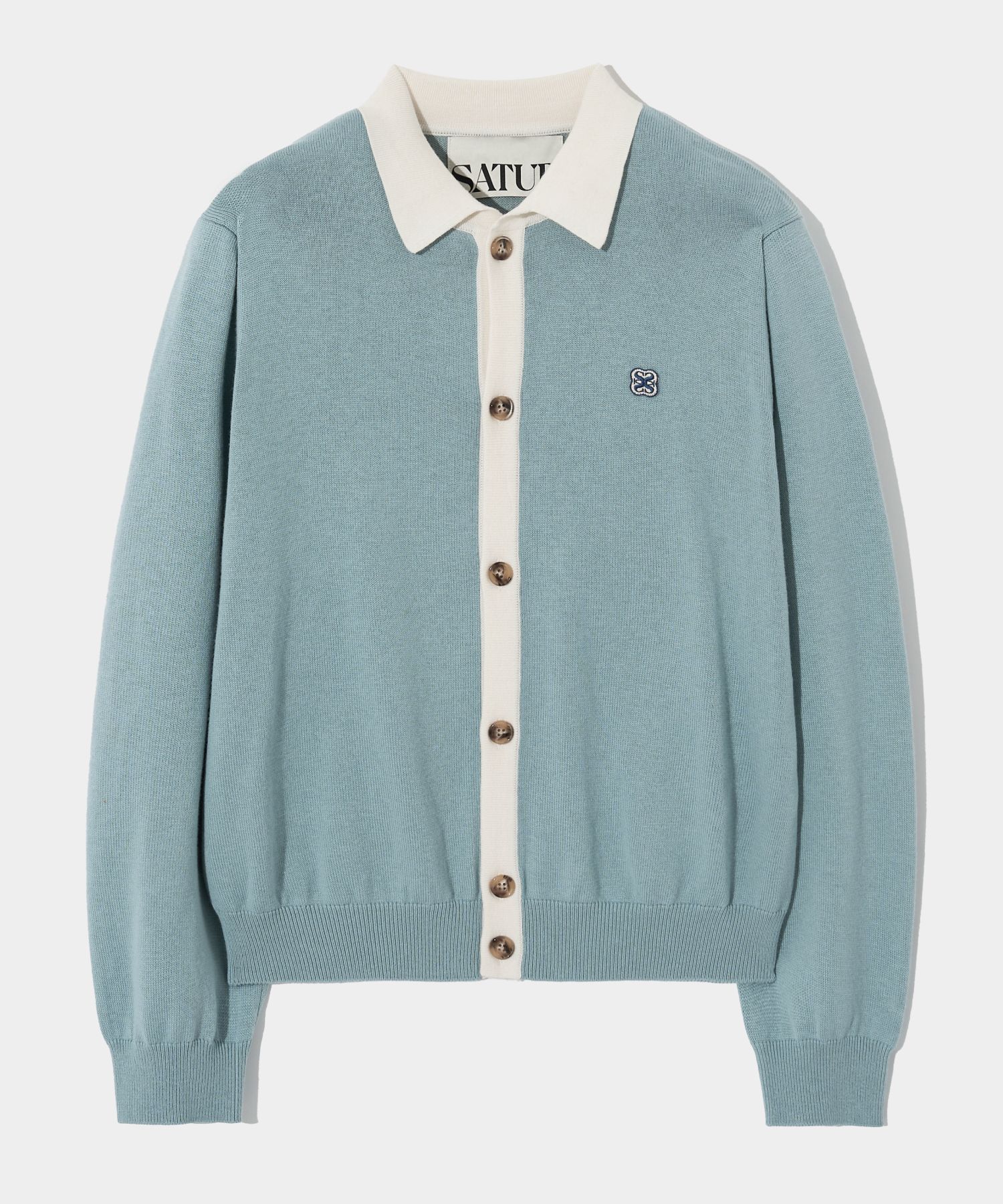 MUSINSA公式 | SATUR All Day Setter Basic Collar Cardigan