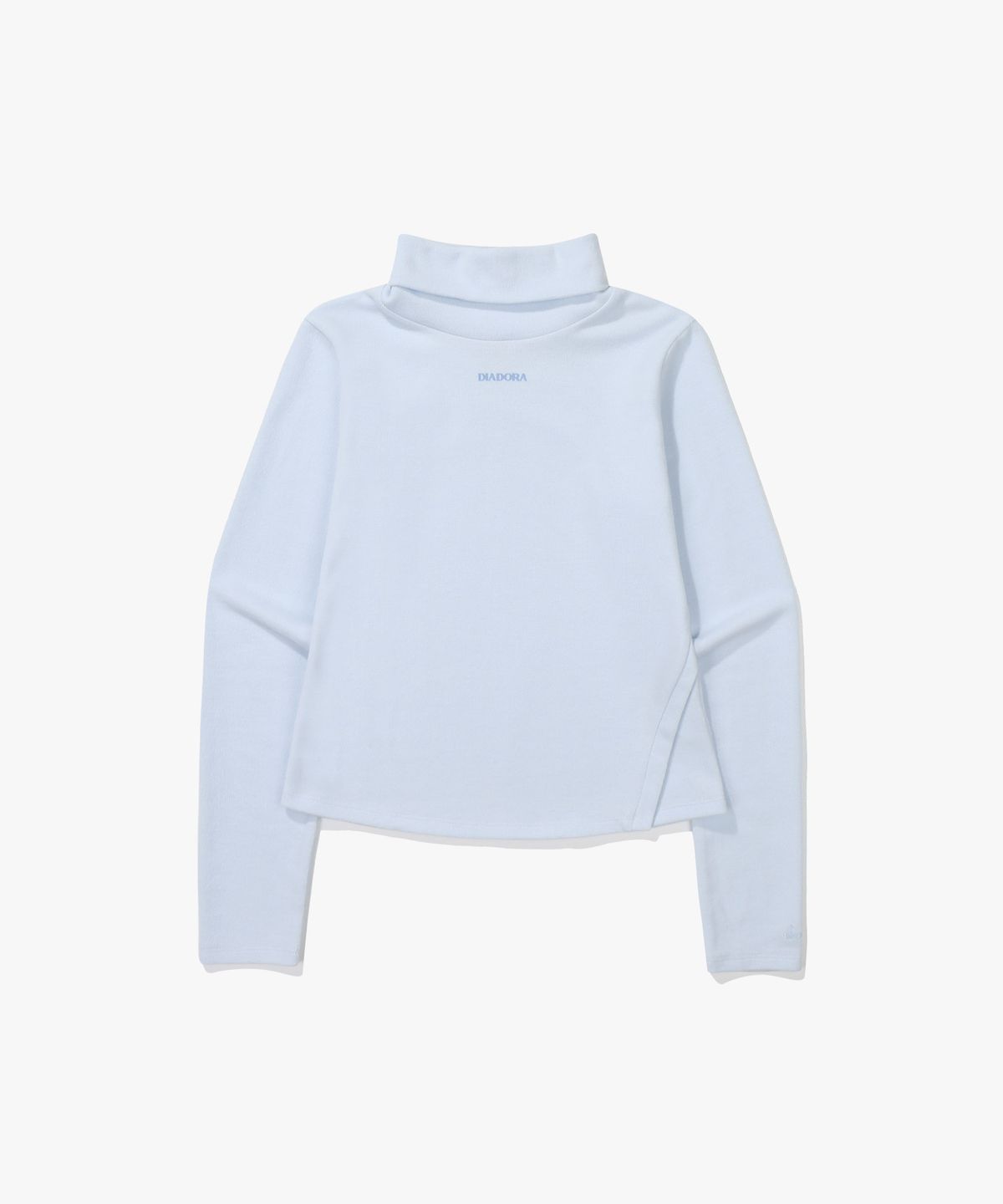 디아도라(diadora) 터틀넥 롱슬리브 우먼 SKY BLUE