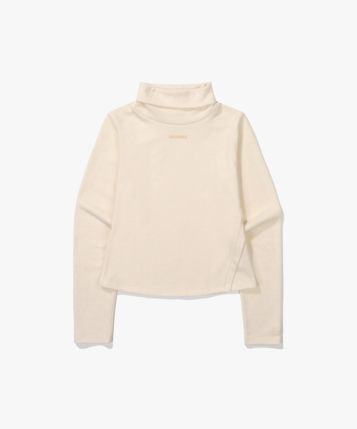 디아도라(diadora) 터틀넥 롱슬리브 우먼 OFF WHITE