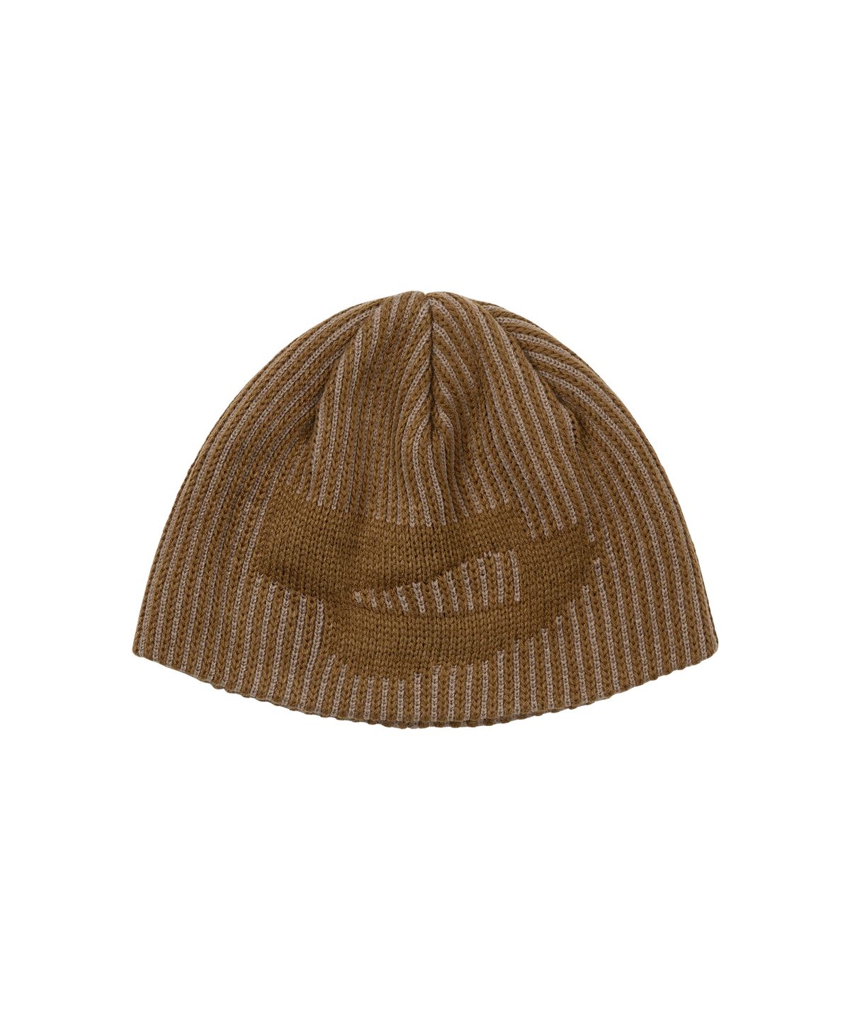 웰빙익스프레스(WELLBEING EXPRESS) Ribbed Symbol Beanie Brown