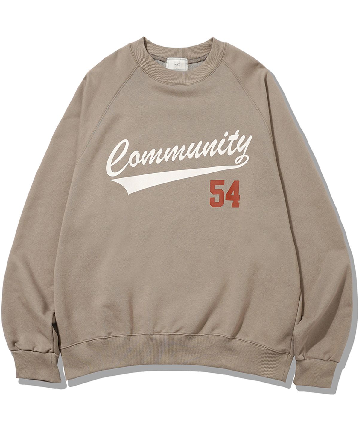더마일(THEMILE) COMMUNITY 54  SWEAT MTM  [BROWN]