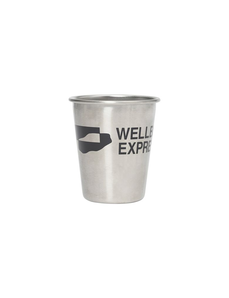 Symbol Stainless Steel Cup Silver