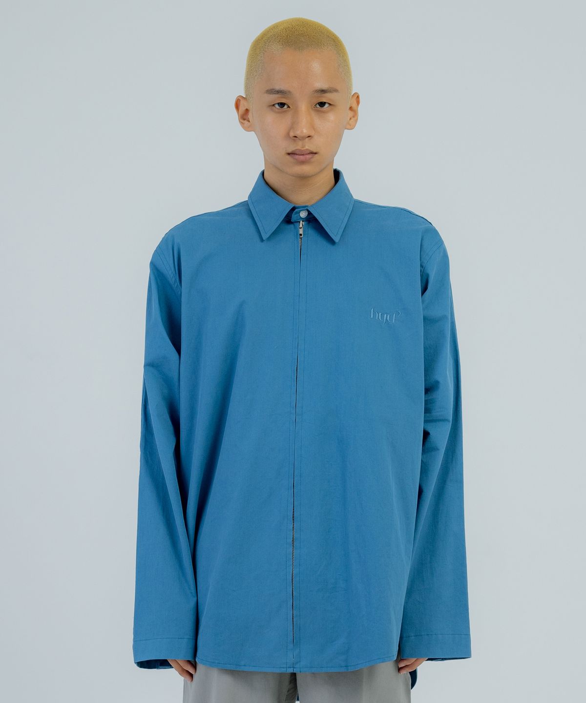 혀프 바이 혀프(HYUP BY HYUF) Debugging Shirt_ Blue