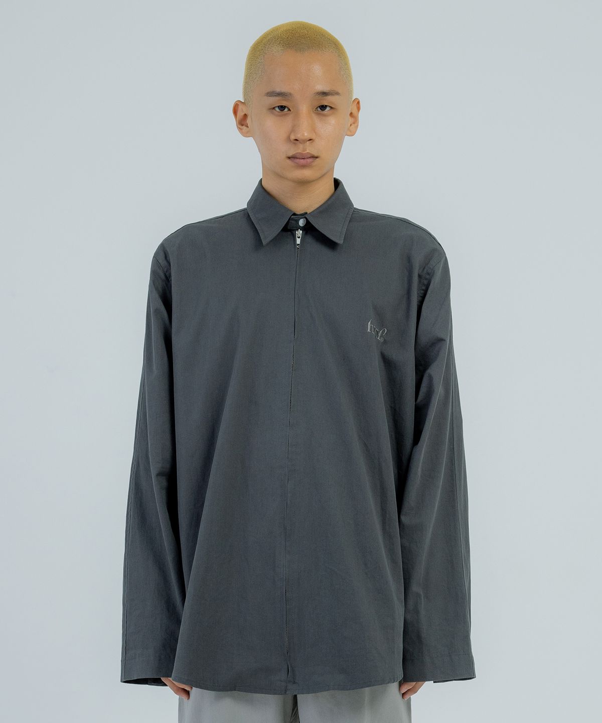 혀프 바이 혀프(HYUP BY HYUF) Debugging Shirt_ Charcoal