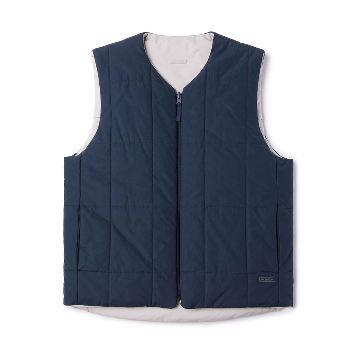 브롬톤 런던(BROMPTON LONDON) LIGHTWEIGHT REVERSIBLE VEST - NAVY (P233MPV101)