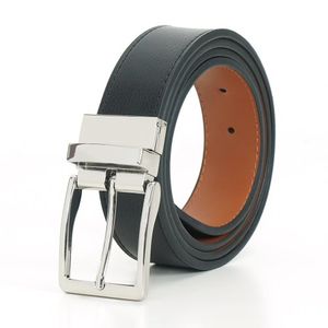소가죽 남성 패션 수동 양면벨트 MFB031-BR