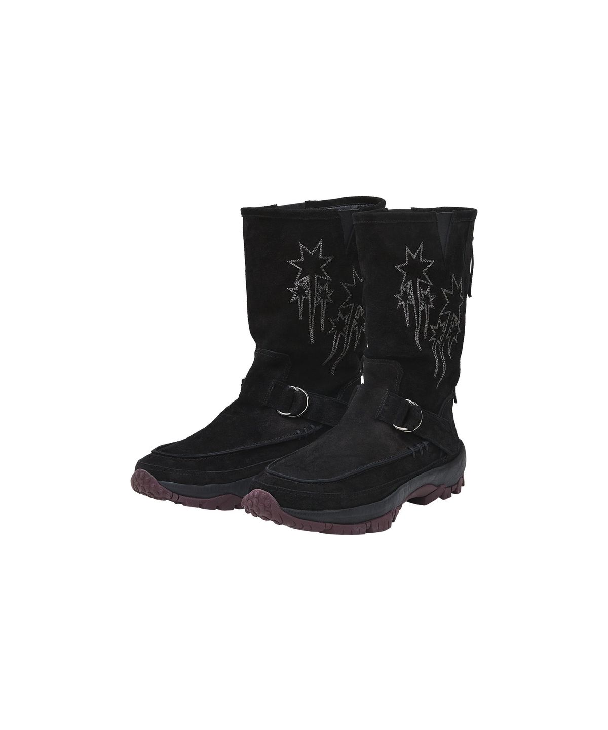 나이스고스트클럽(NICEGHOSTCLUB) [X NOTTZ]WESTERN LONG BOOTS_BLACK(NGNZ001)