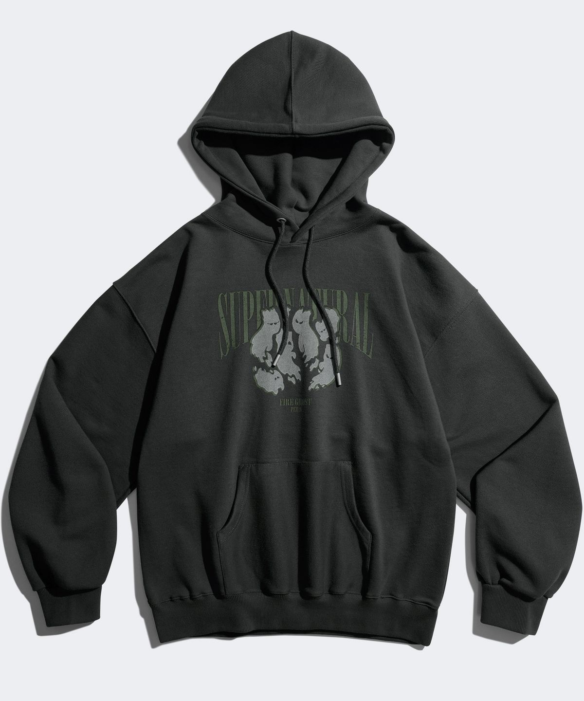 퍼스텝(PERSTEP) 고스트 헤비웨이트 후드 차콜 BJHD4582