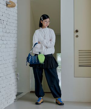 쉘 데님 숄더백_75222SH