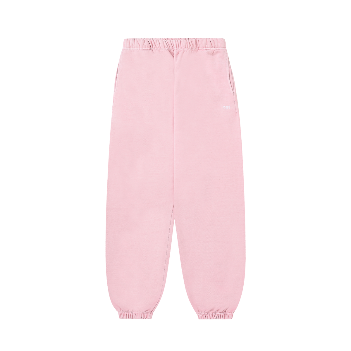이피티(EPT) EMBROIDERED PIGMENT SWEAT PANT (PEACH)