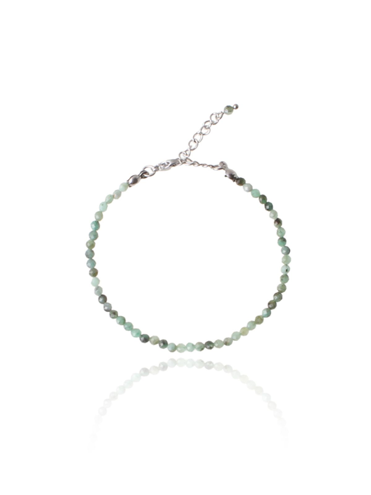 비엔베투(Bien Vetu) 3mm 에메랄드 팔찌