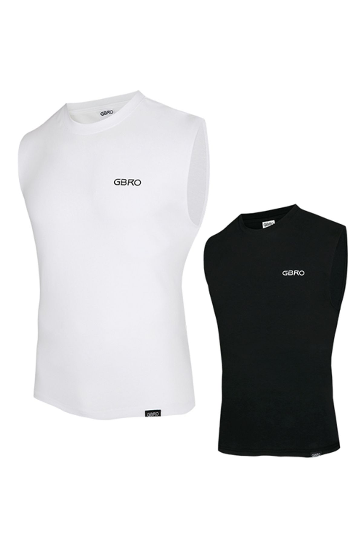 짐브로(GBRO) 메쉬 스몰로고 나시