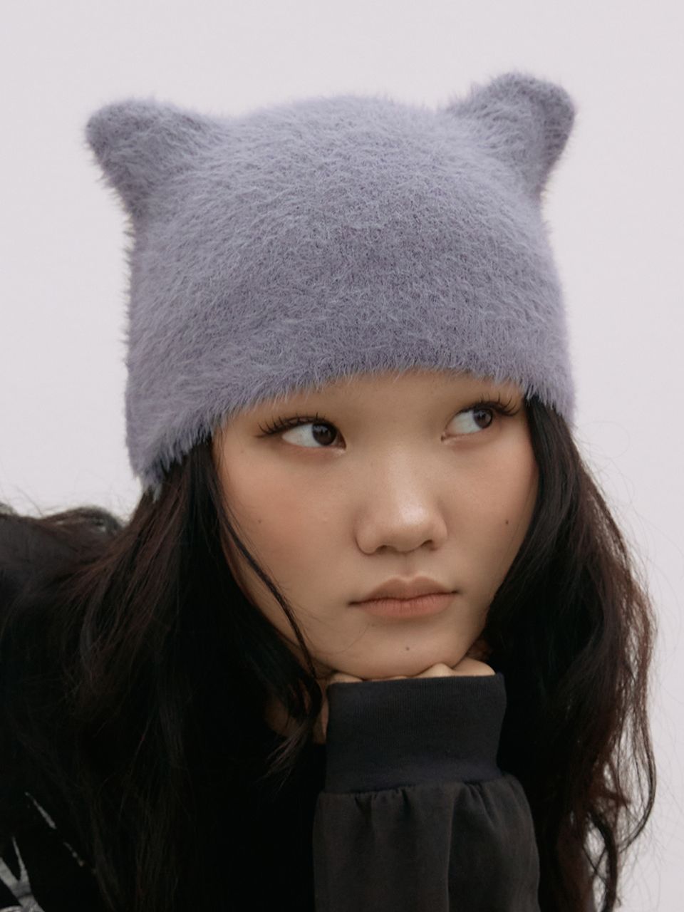 ニットキャップ・ビーニー EXPIRED GIRL Meow Beanie BMY1136 MUSINSA | EXPIRED GIRL Meow Beanie BLACK