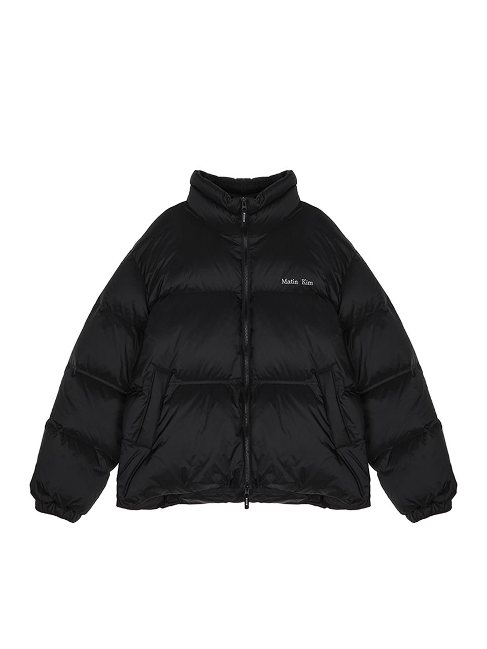 Matin Kim ブラック ジャンパー MUSINSA公式 | MATIN KIM HIGH NECK CLASSIC PUFFER DOWN JUMPER