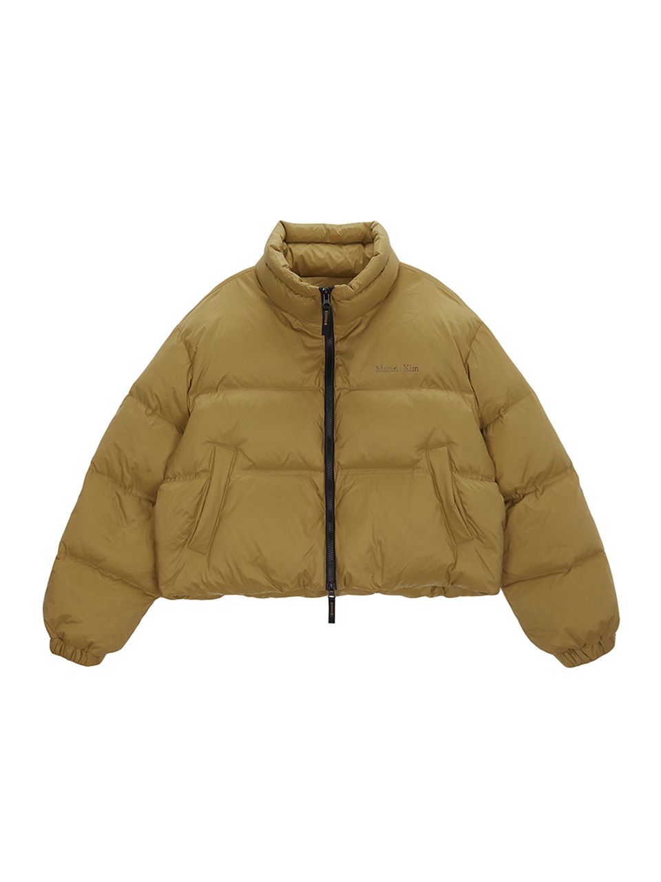 MUSINSA公式 | MATIN KIM HIGH NECK CLASSIC CROP PUFFER DOWN JUMPER 