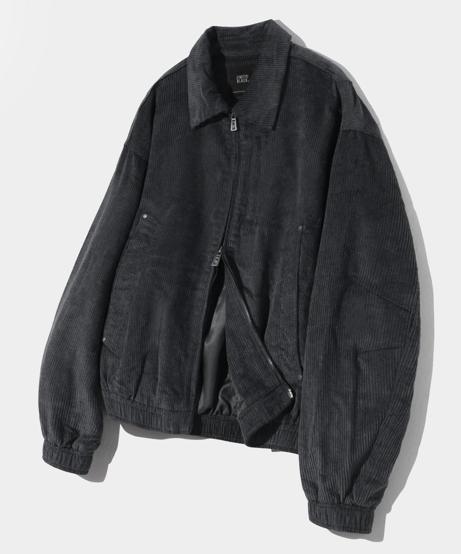 驚きの値段での商品をすべて DIMITRI | MUSINSA BLACK Jacket_Black Drizzler Corduroy Crop 2WAY ジャケット・アウター