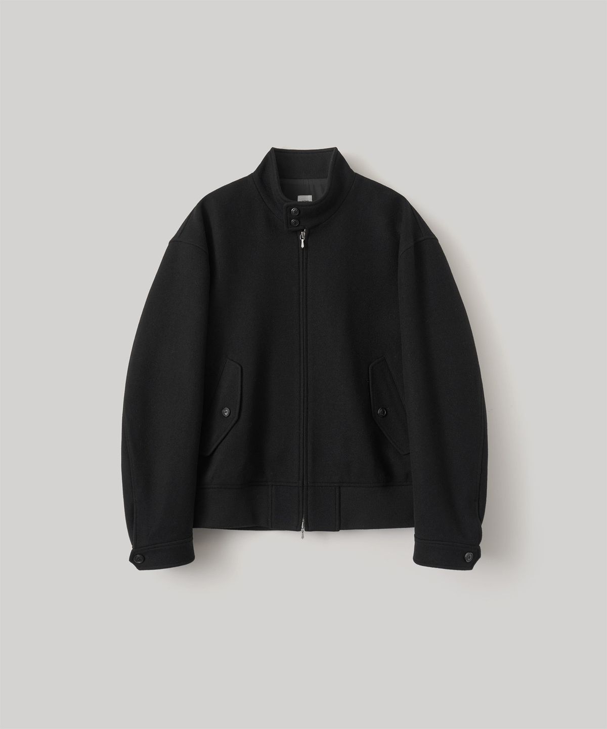 어나더 오피스(ANOTHER OFFICE) Huge Harrington Jacket (Black)