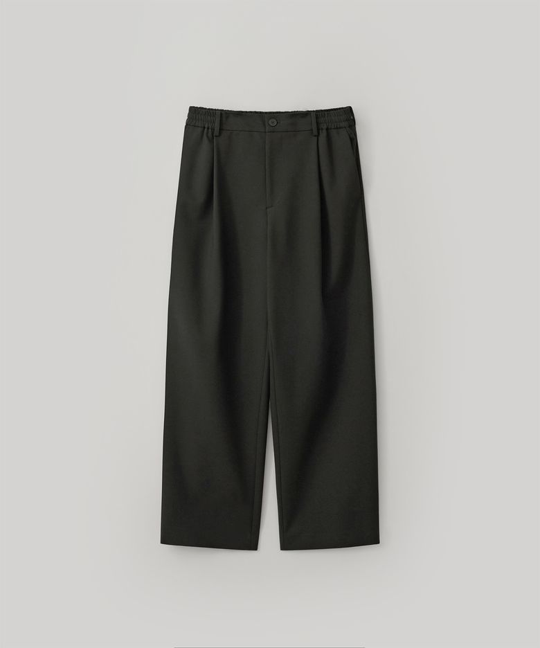 [AW] Habana Banded Slacks (Black)