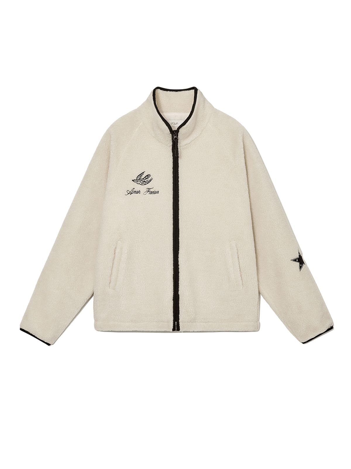 기준(KIJUN) Dove Fleece Jacket UNISEX Ivory