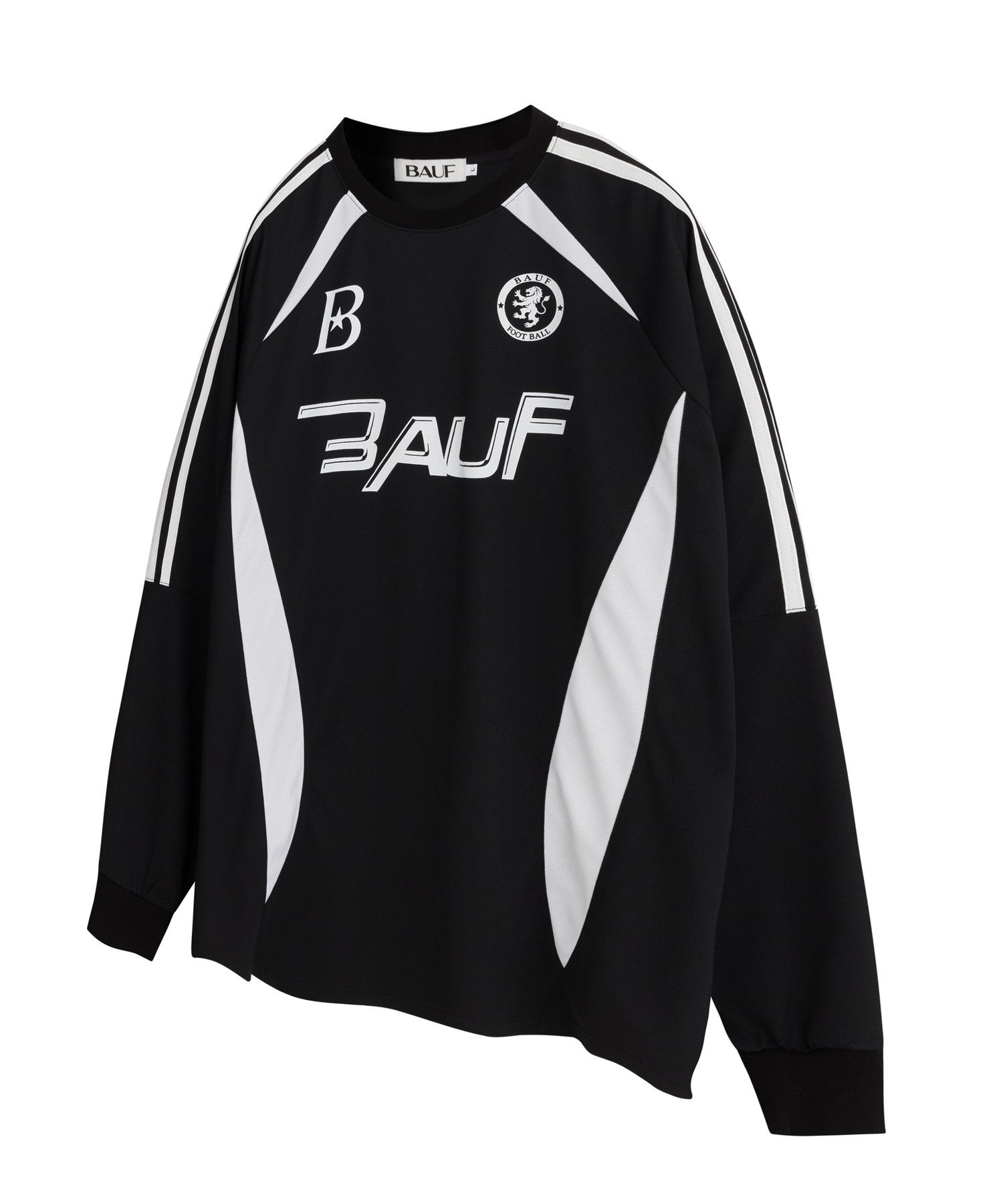 MUSINSA | BAUF B Soccer Uniform Football Jersey [Black]