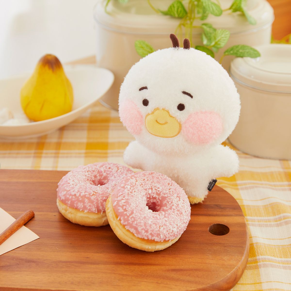 카카오프렌즈(KAKAO FRIENDS) 베이비드리밍 볼 발그레 포슬인형_튜브