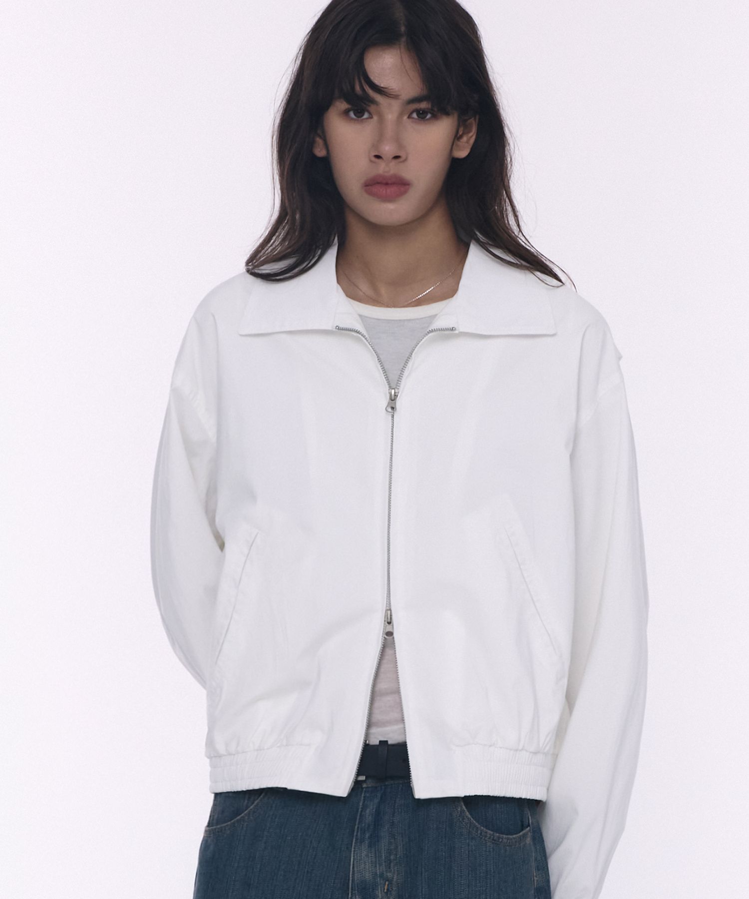 musinsa places tudio ジャケット MUSINSA | PLACE STUDIO Leather Jumper Oversized Single Blouson