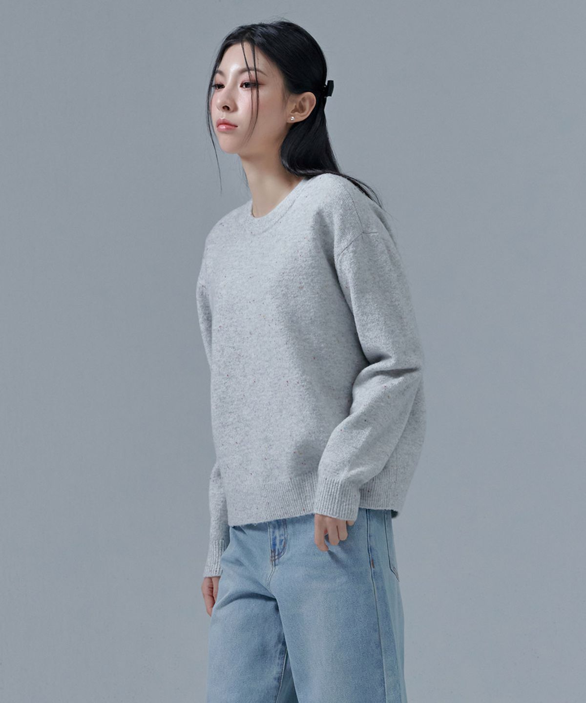 체이스컬트(CHASECULT) 여성 네프 라운드 스웨터-CFRG5274D02