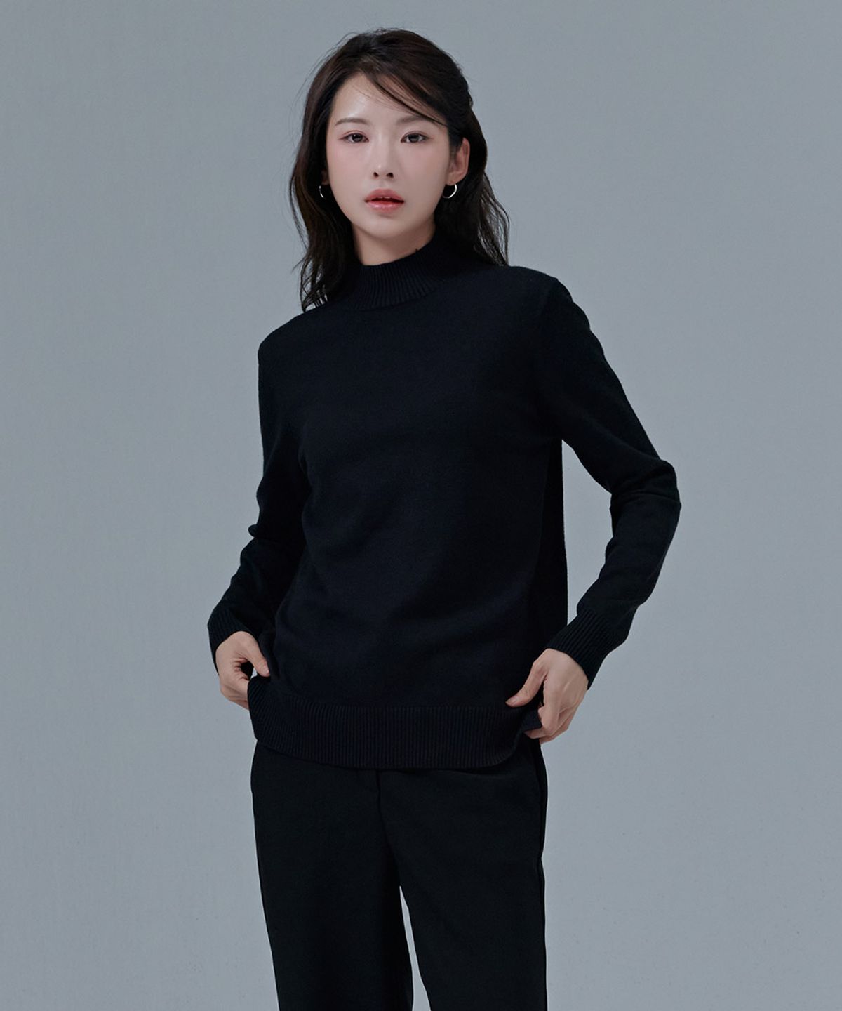 체이스컬트(CHASECULT) 여성 반터틀 스웨터-CGZG5251E03
