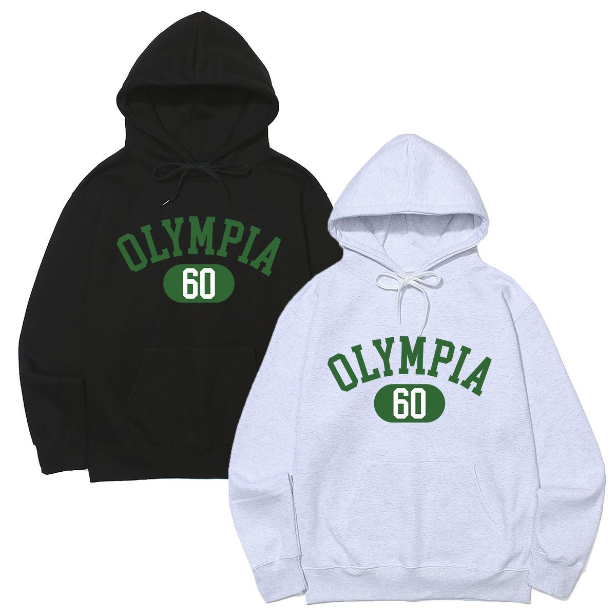 어썸어스(AWESOMEUS) (23FW)OLYMPIA GREEN HOODIE_3 COLOR