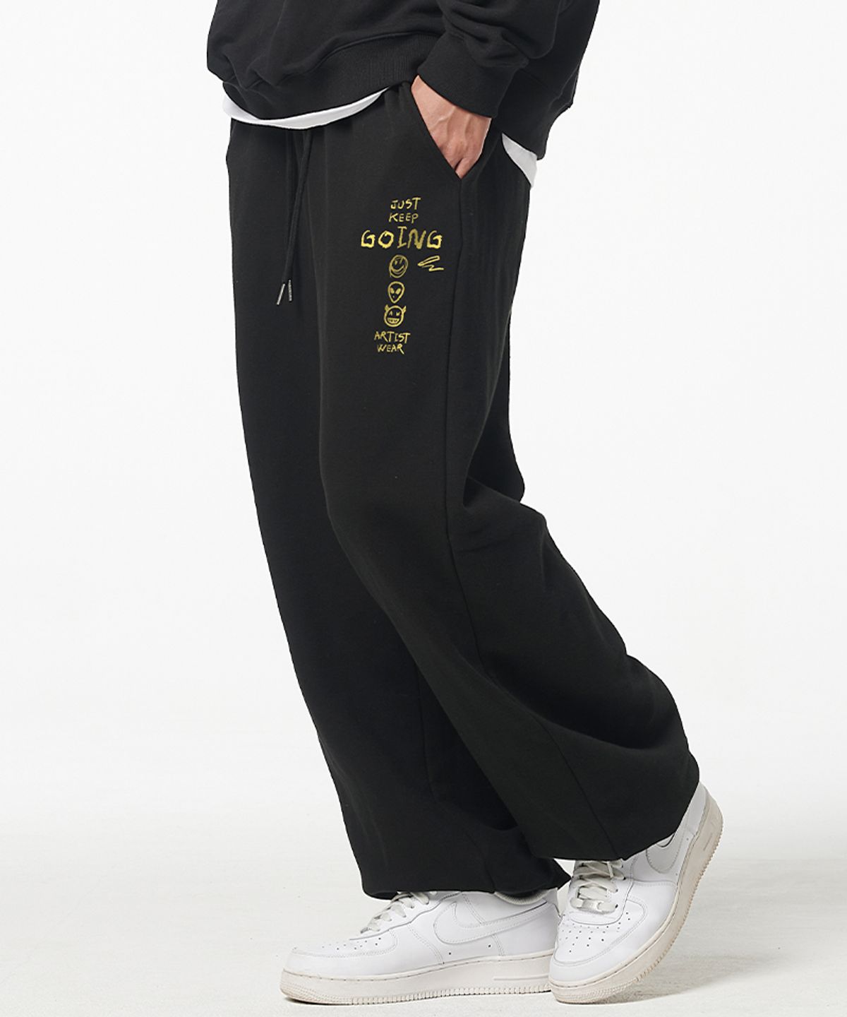 아티스트웨어(ARTISTWEAR) [ATW] 킵고잉 와이드 조거팬츠