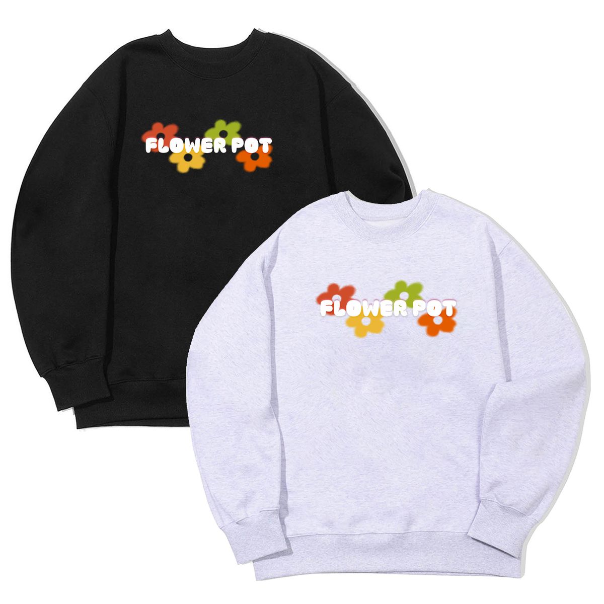 어썸어스(AWESOMEUS) (23FW)FLOWER POT SWEAT SHIRTS_3 COLOR