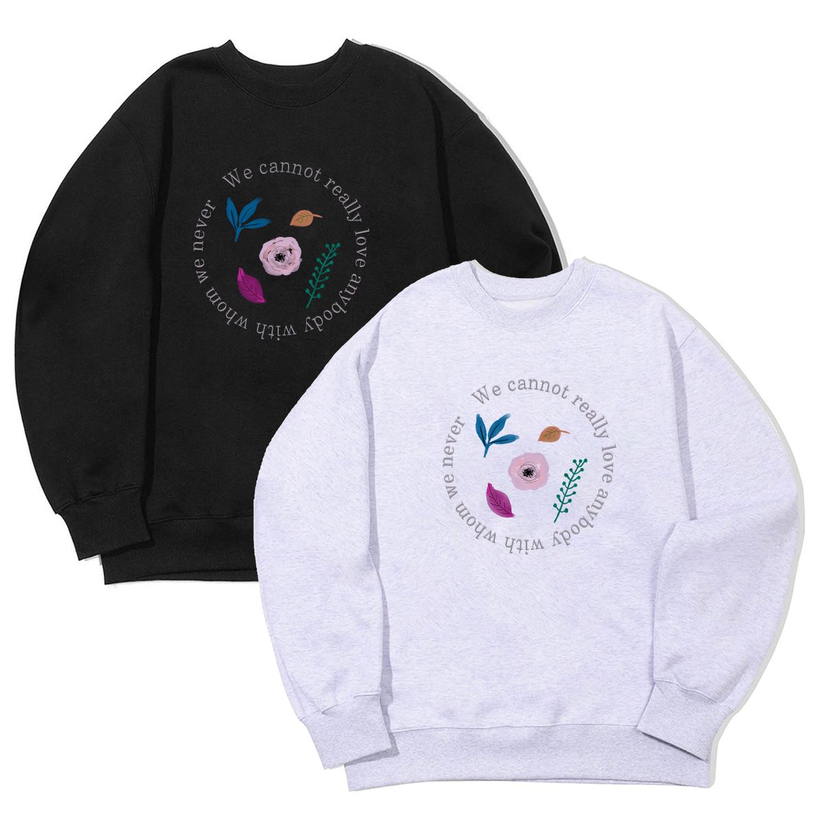 어썸어스(AWESOMEUS) (23FW)NATURE SIRCLE SWEAT SHIRTS_3 COLOR