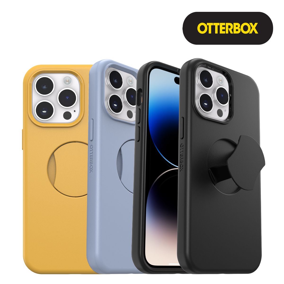 오터박스 모바일(OTTERBOX MOBILE) Otter Grip Symmetry 맥세이프 아이폰15 프로맥스 케이스