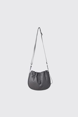 Wavy Bag Mini Padded Nylon Charcoal