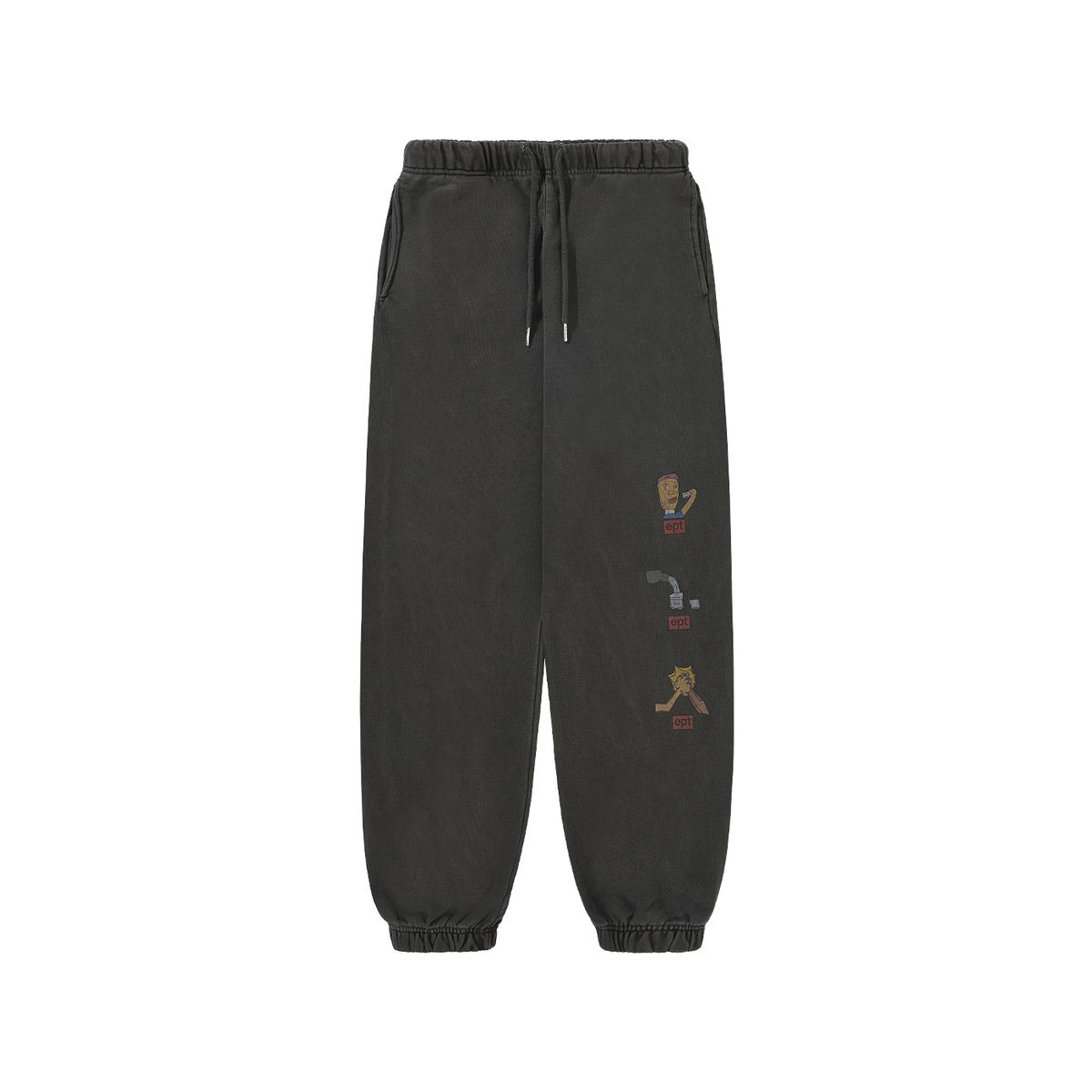 이피티(EPT) BBQ PIGMENT SWEAT PANT (CHARCOAL)